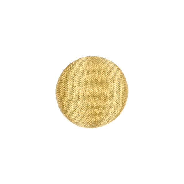 Mood Exclusive Gold Silk Covered Button - 24L/15mm
