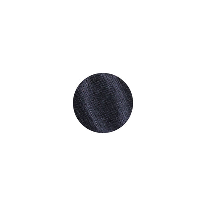 Mood Exclusive Navy Silk Covered Button - 18L/11.5mm