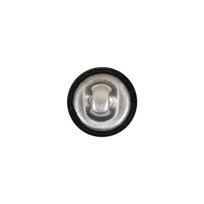 Mood Exclusive Black Silk Covered Button - 20L/12.5mm