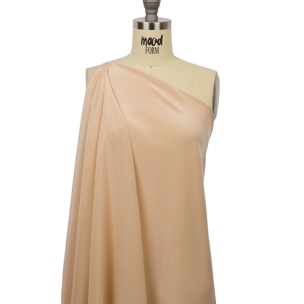 Silk Crepe de Chine - Winter Wheat - Premium Collection - Drape