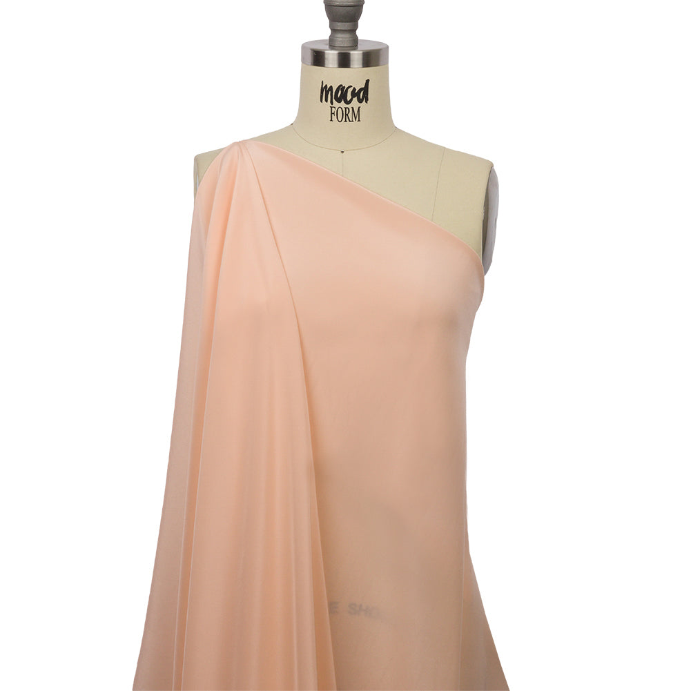 Silk Crepe de Chine - Pale Blush - Premium Collection - Drape