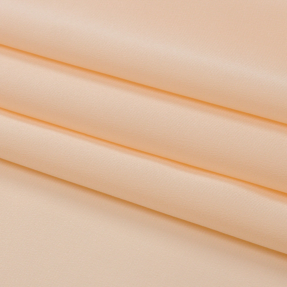 Silk Crepe de Chine - Cream Pink - Premium Collection - Folded