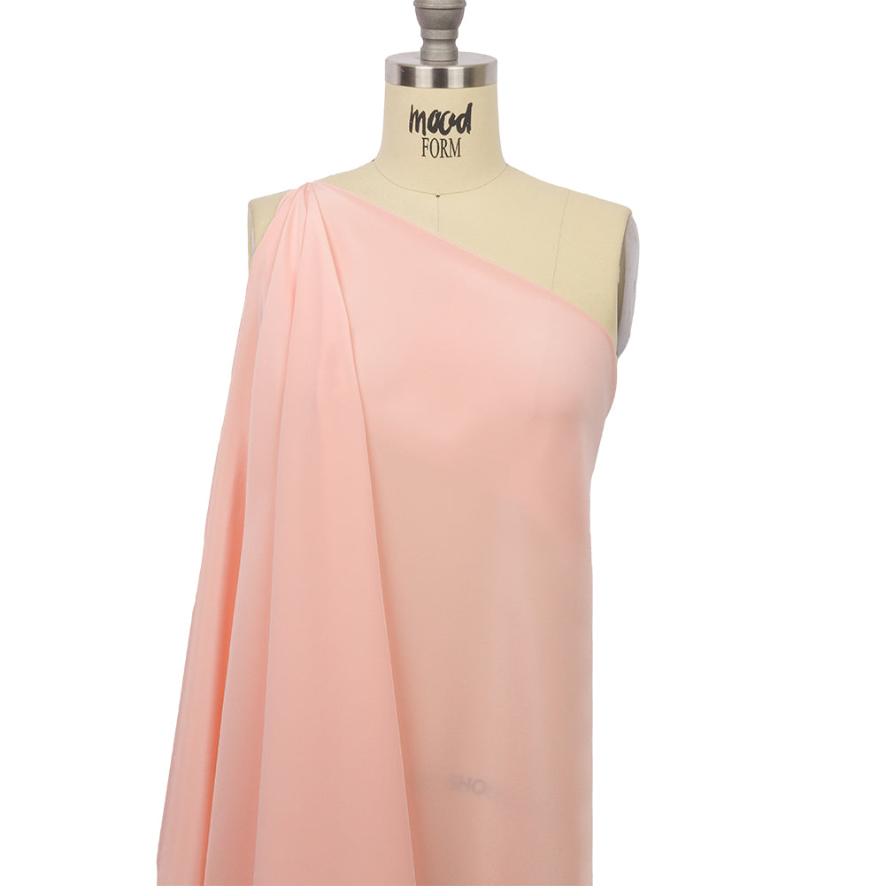 Silk Crepe de Chine - Veiled Rose - Premium Collection - Drape