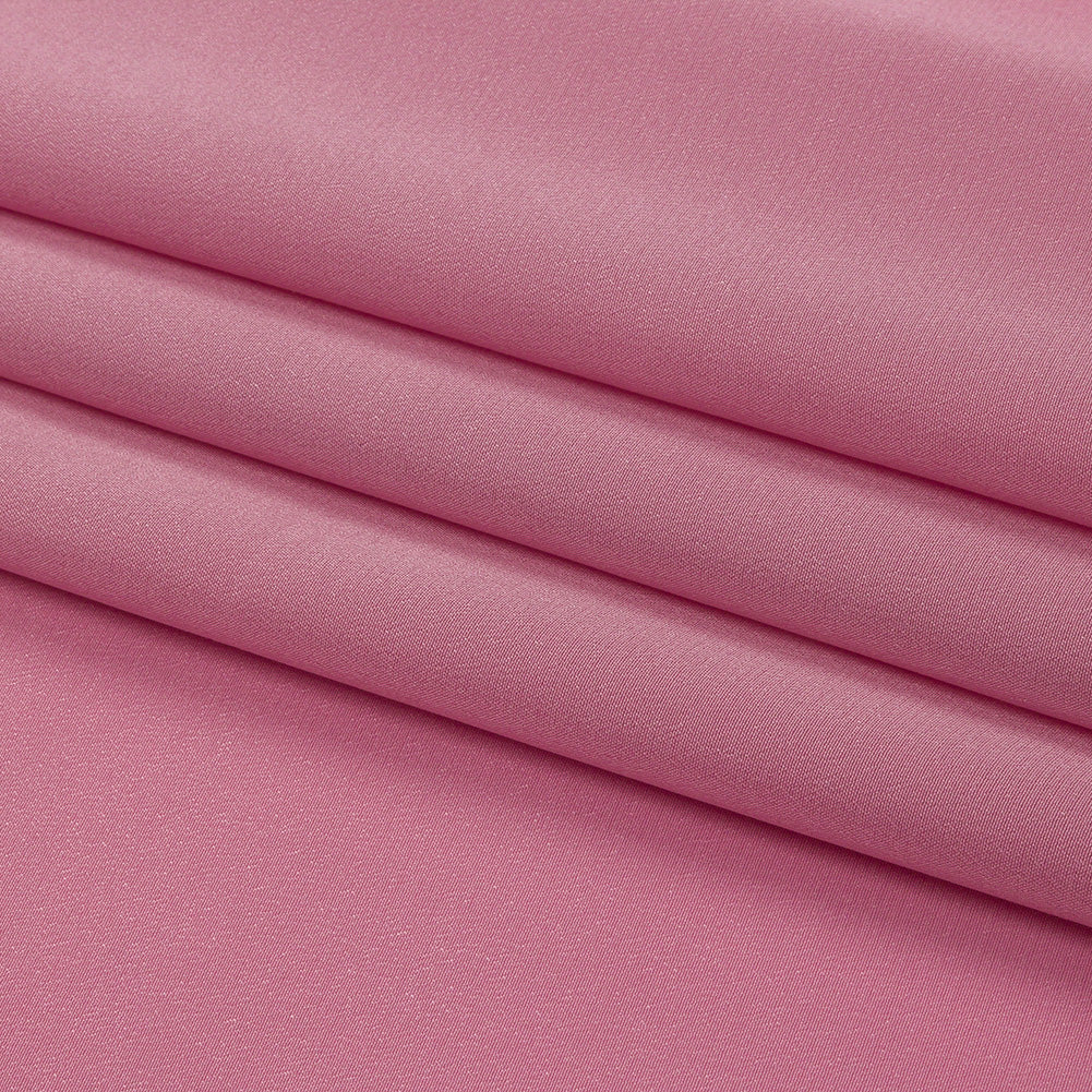 Silk Crepe de Chine - Polignac Pink - Premium Collection - Folded