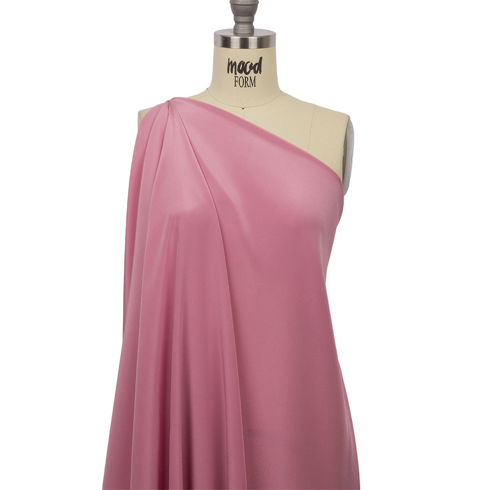 Silk Crepe de Chine - Polignac Pink - Premium Collection - Drape