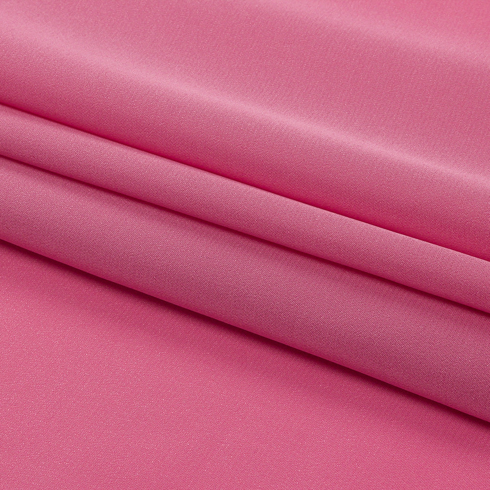 Silk Crepe de Chine - Rapture Rose - Premium Collection - Folded