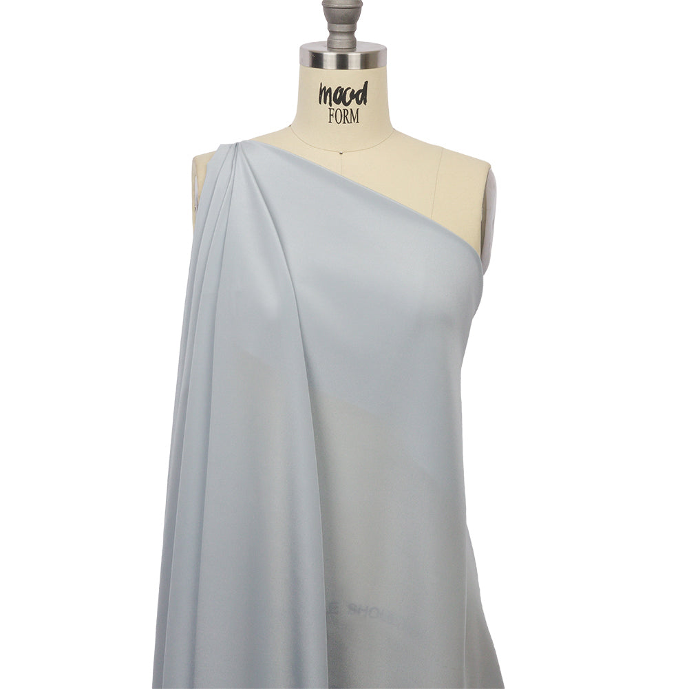 Silk Crepe de Chine - Gray Dawn - Premium Collection - Drape
