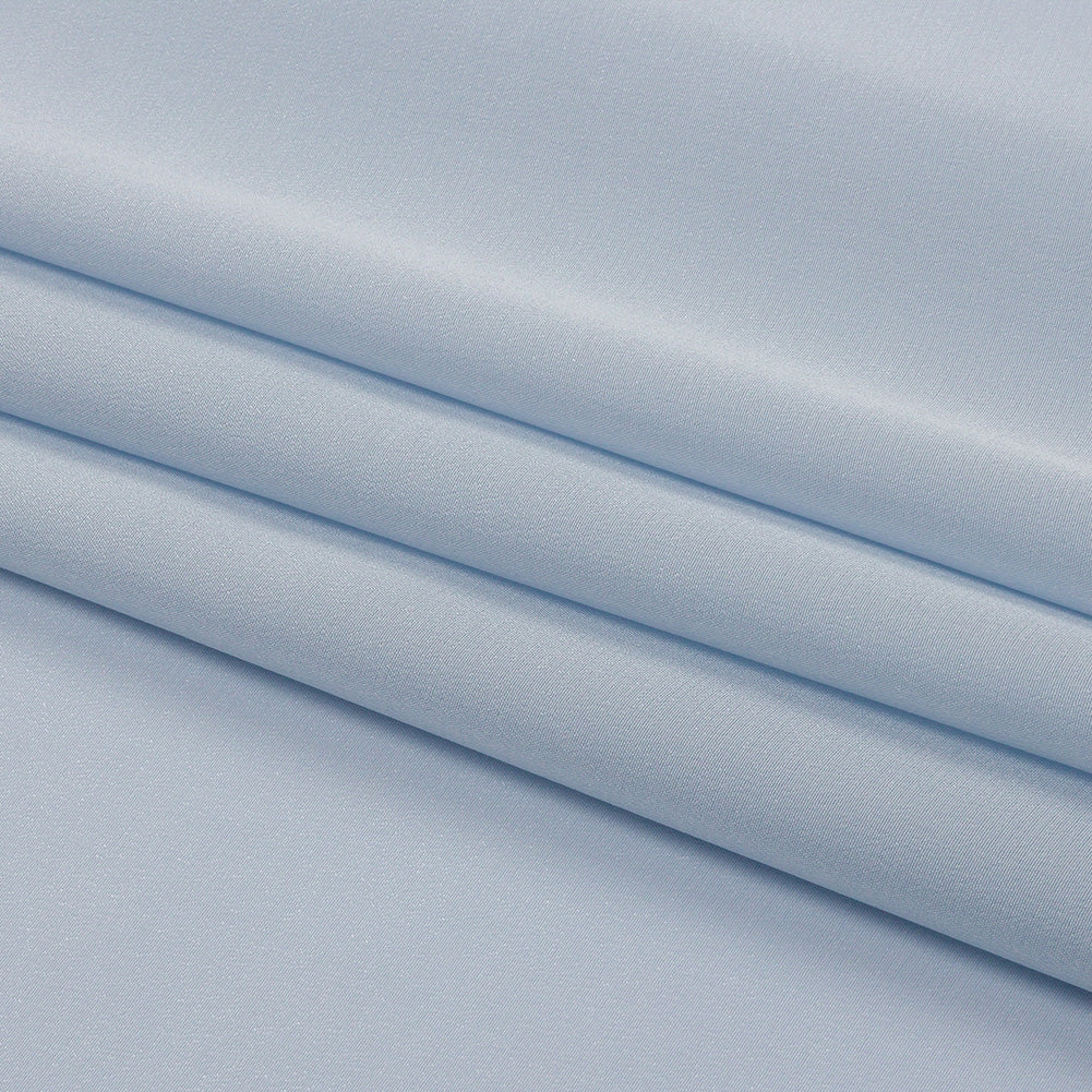 Silk Crepe de Chine - Baby Blue - Premium Collection - Folded