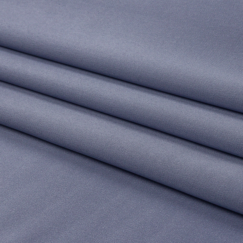 Silk Crepe de Chine - Infinity Blue - Premium Collection - Folded