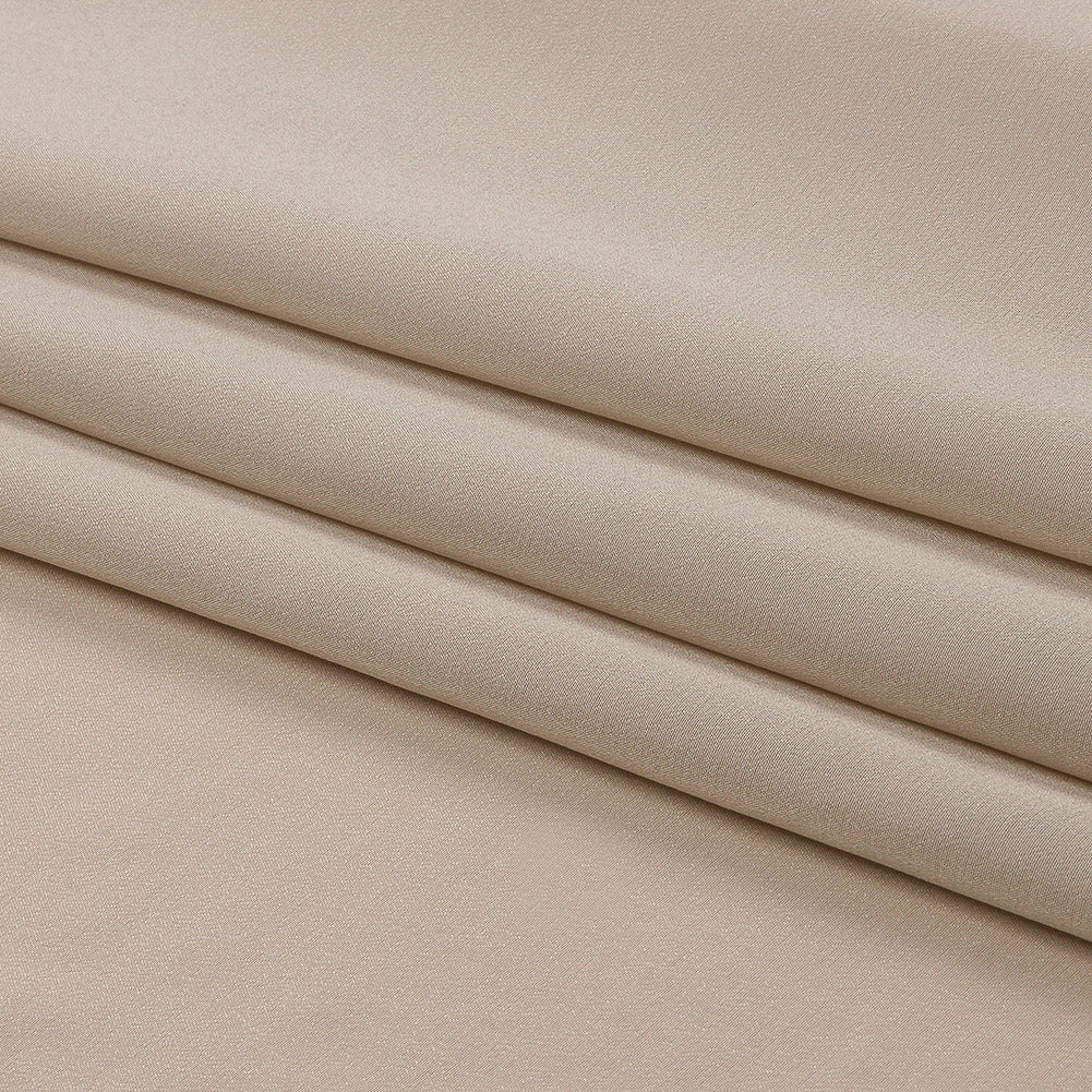 Silk Crepe de Chine - Feather Gray - Premium Collection - Folded