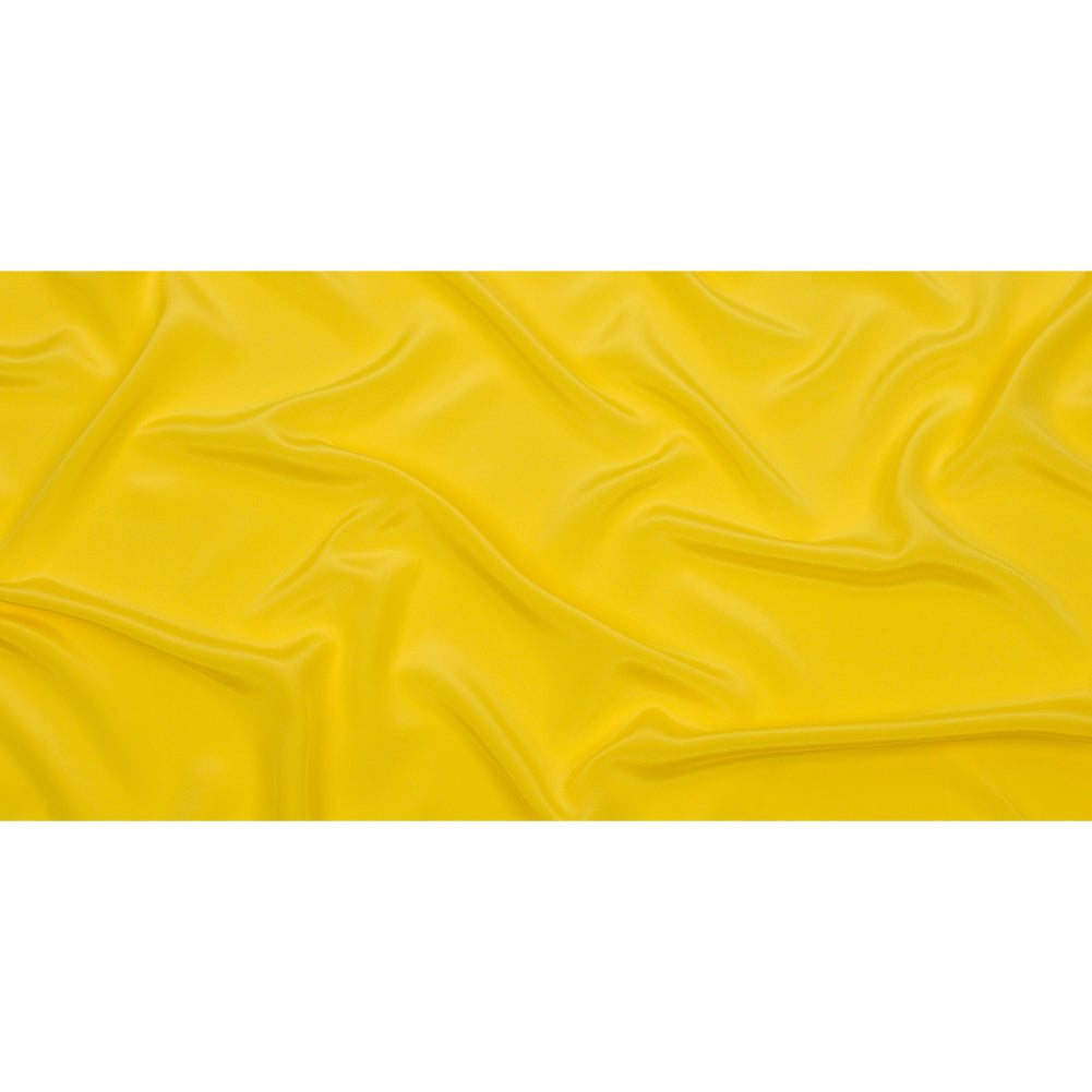 Silk Crepe de Chine - Buttercup Yellow - Premium Collection - Full