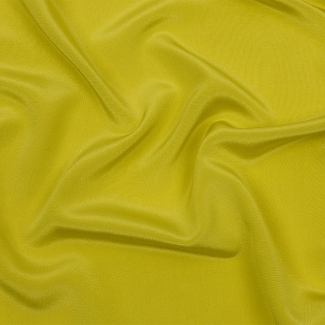 Silk Crepe de Chine - Warm Olive - Premium Collection
