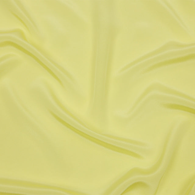 Silk Crepe de Chine - Sunny Lime - Premium Collection
