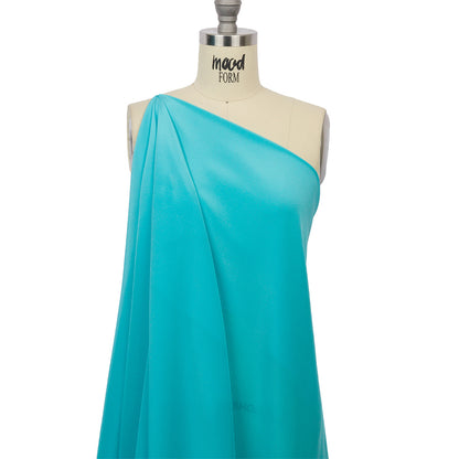 Silk Crepe de Chine - Angel Blue - Premium Collection