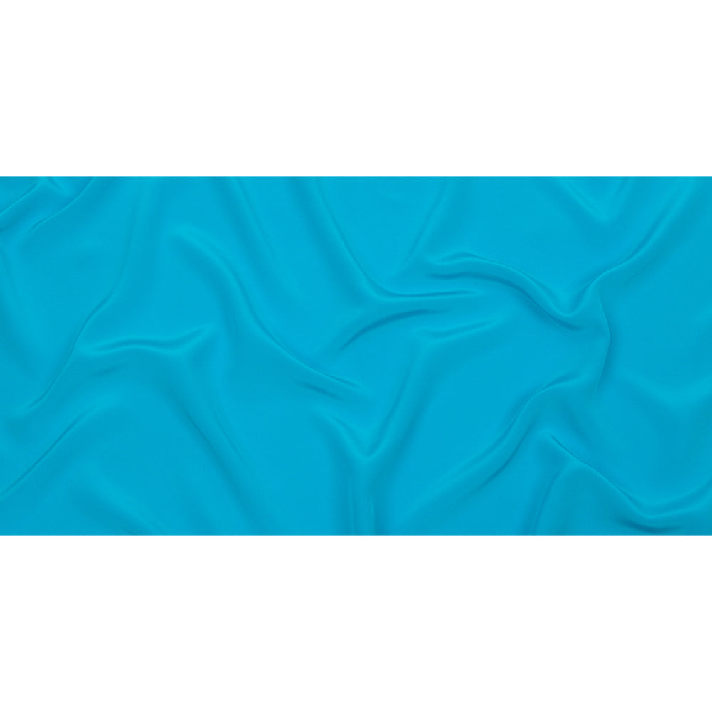Silk Crepe de Chine - Horizon Blue - Premium Collection - Full