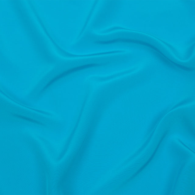 Silk Crepe de Chine - Horizon Blue - Premium Collection