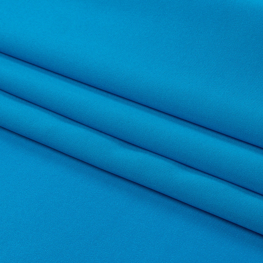 Silk Crepe de Chine - Directoire Blue - Premium Collection - Folded