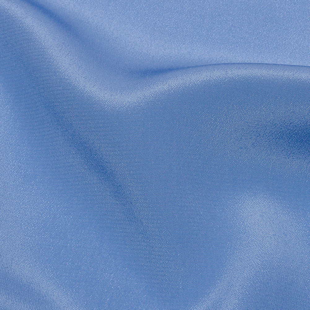 Silk Crepe de Chine - Regatta Blue - Premium Collection - Detail