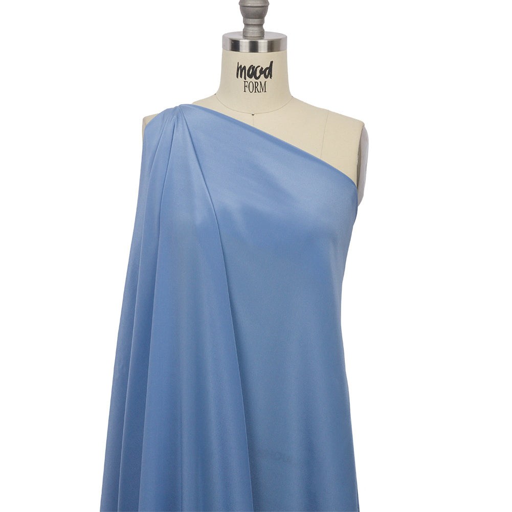 Silk Crepe de Chine - Regatta Blue - Premium Collection - Drape