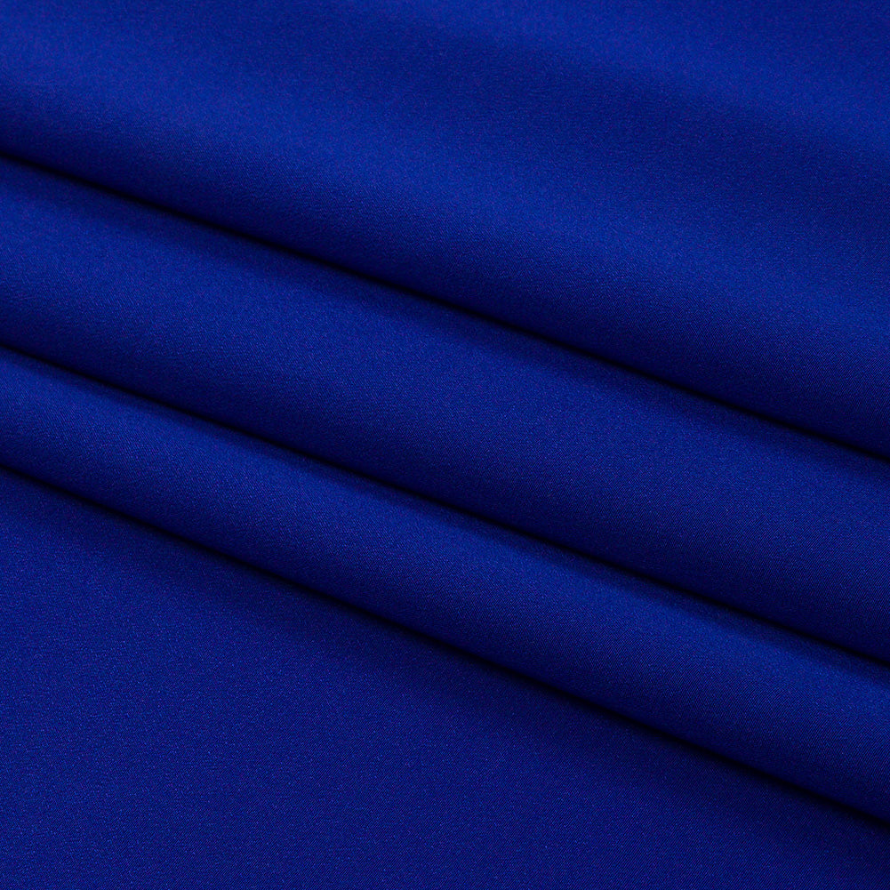 Silk Crepe de Chine - Mazarine Blue - Premium Collection - Folded