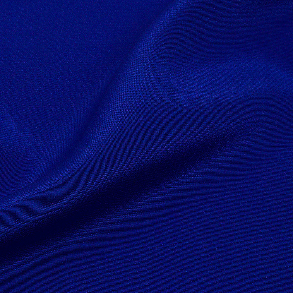 Silk Crepe de Chine - Mazarine Blue - Premium Collection - Detail