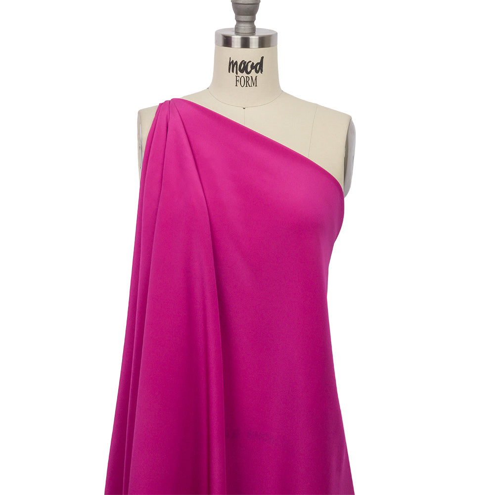 Silk Crepe de Chine - Beetroot - Premium Collection - Drape