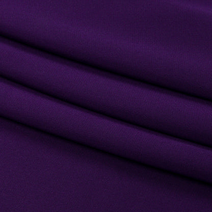 Silk Crepe de Chine - Grape - Premium Collection
