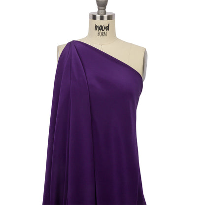 Silk Crepe de Chine - Grape - Premium Collection