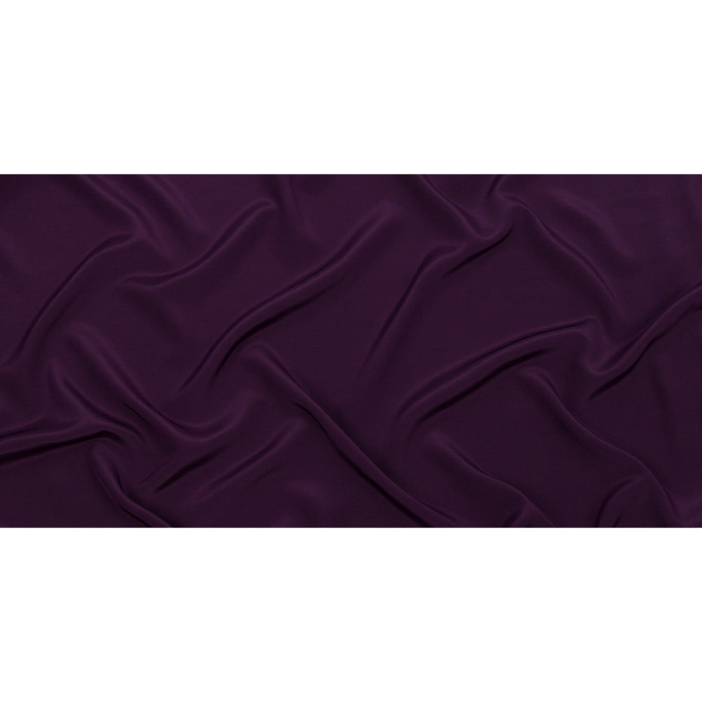 Silk Crepe de Chine - Blackberry - Premium Collection - Full