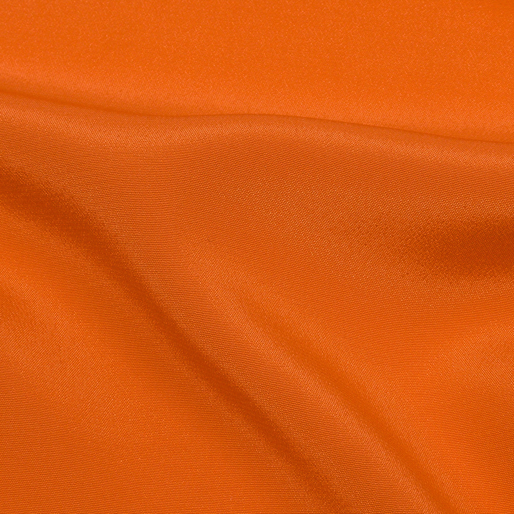 Silk Crepe de Chine - Burnt Orange - Premium Collection - Detail