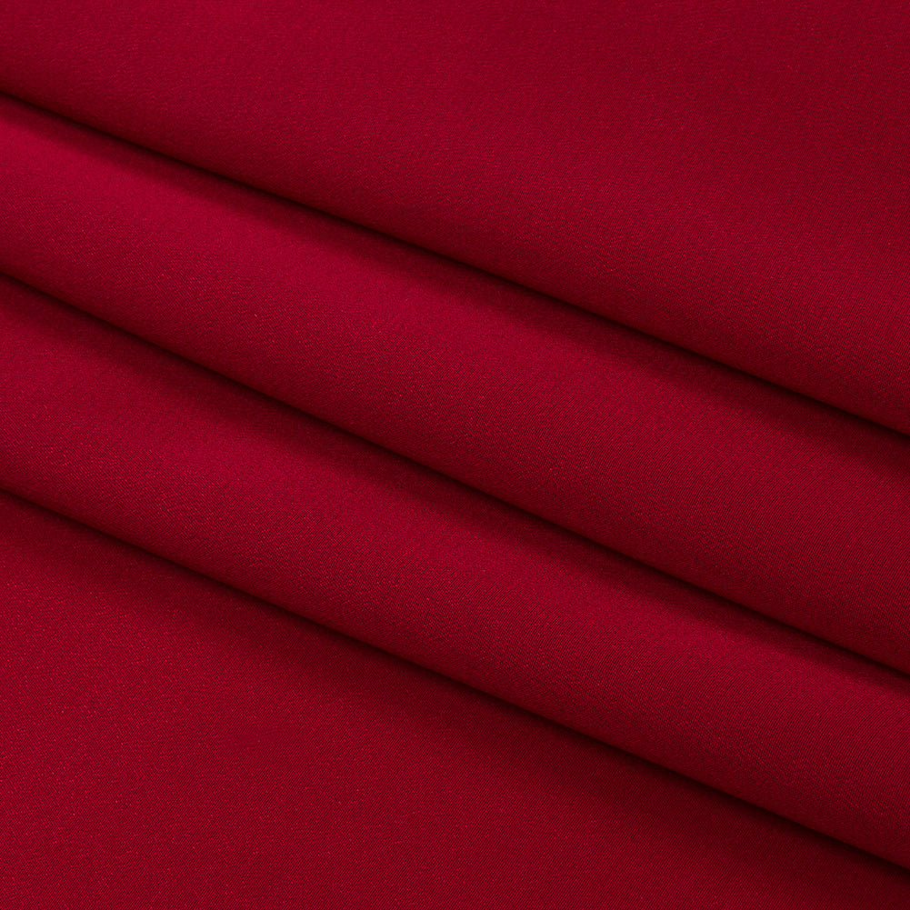 Silk Crepe de Chine - Chili Pepper - Premium Collection - Folded