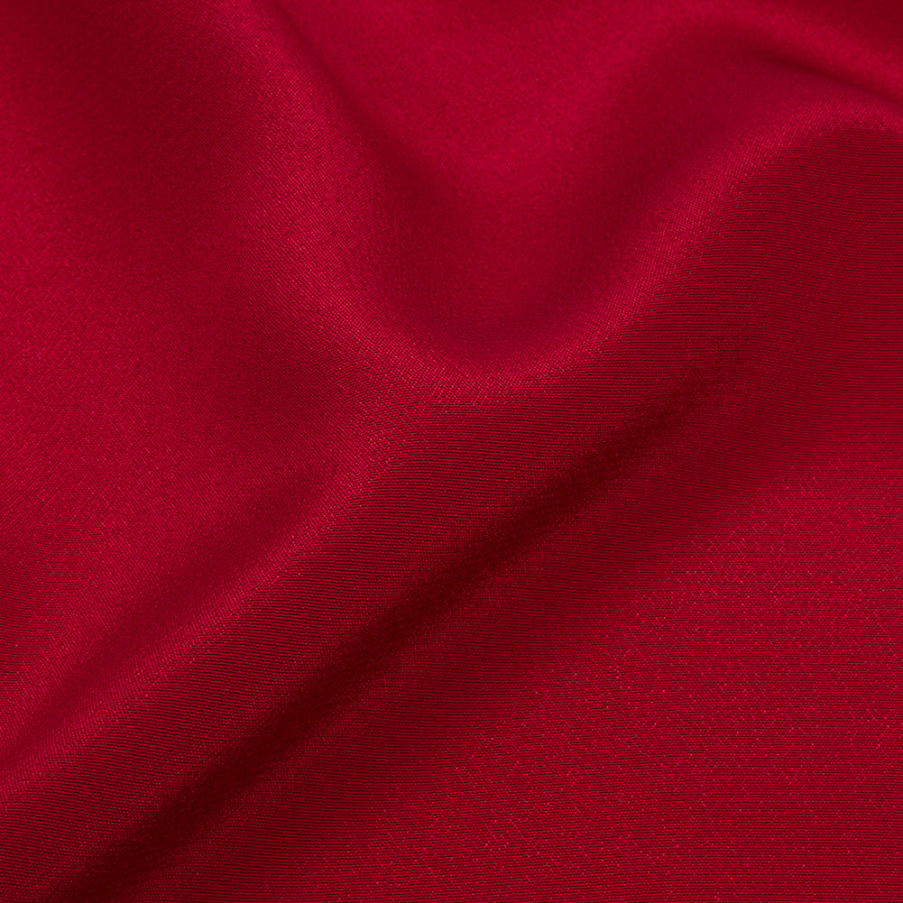 Silk Crepe de Chine - Chili Pepper - Premium Collection - Detail