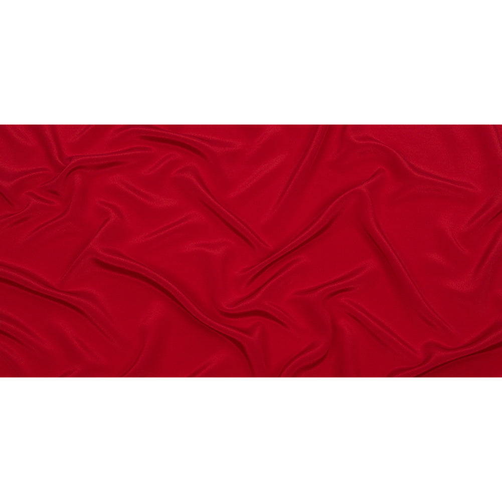 Silk Crepe de Chine - Tango Red - Premium Collection - Full