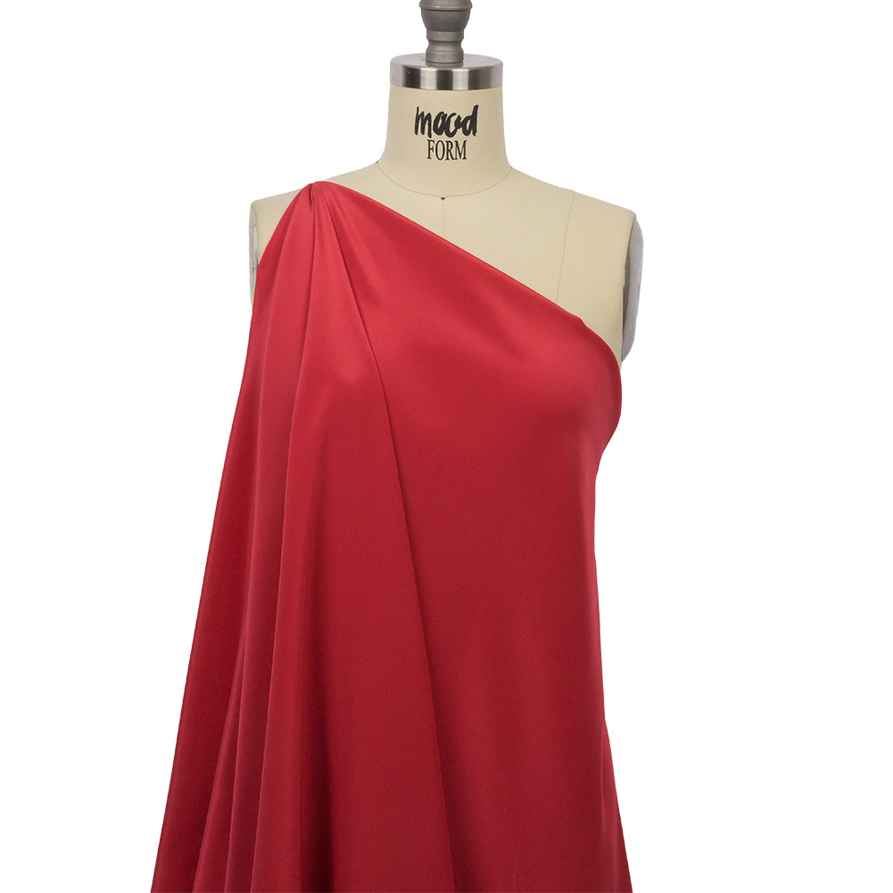 Silk Crepe de Chine - Brick - Premium Collection - Drape