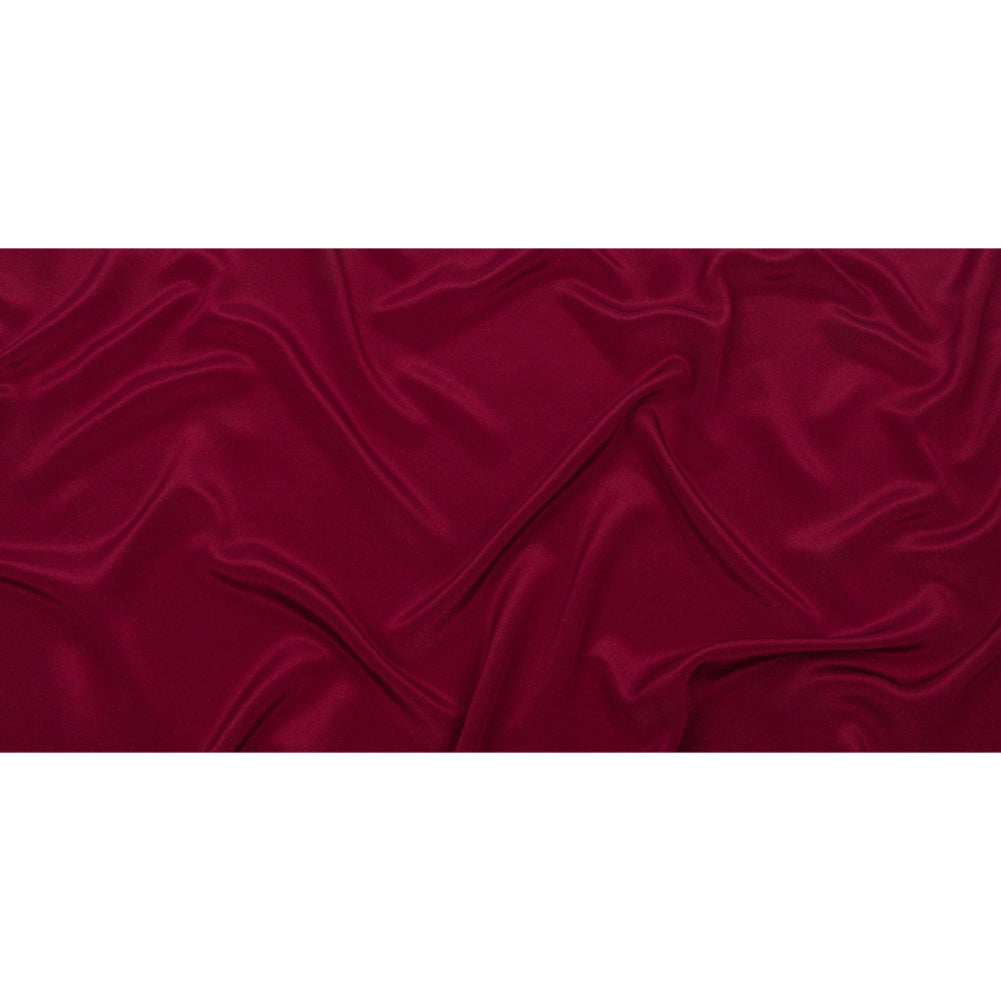 Silk Crepe de Chine - Maroon - Premium Collection - Full