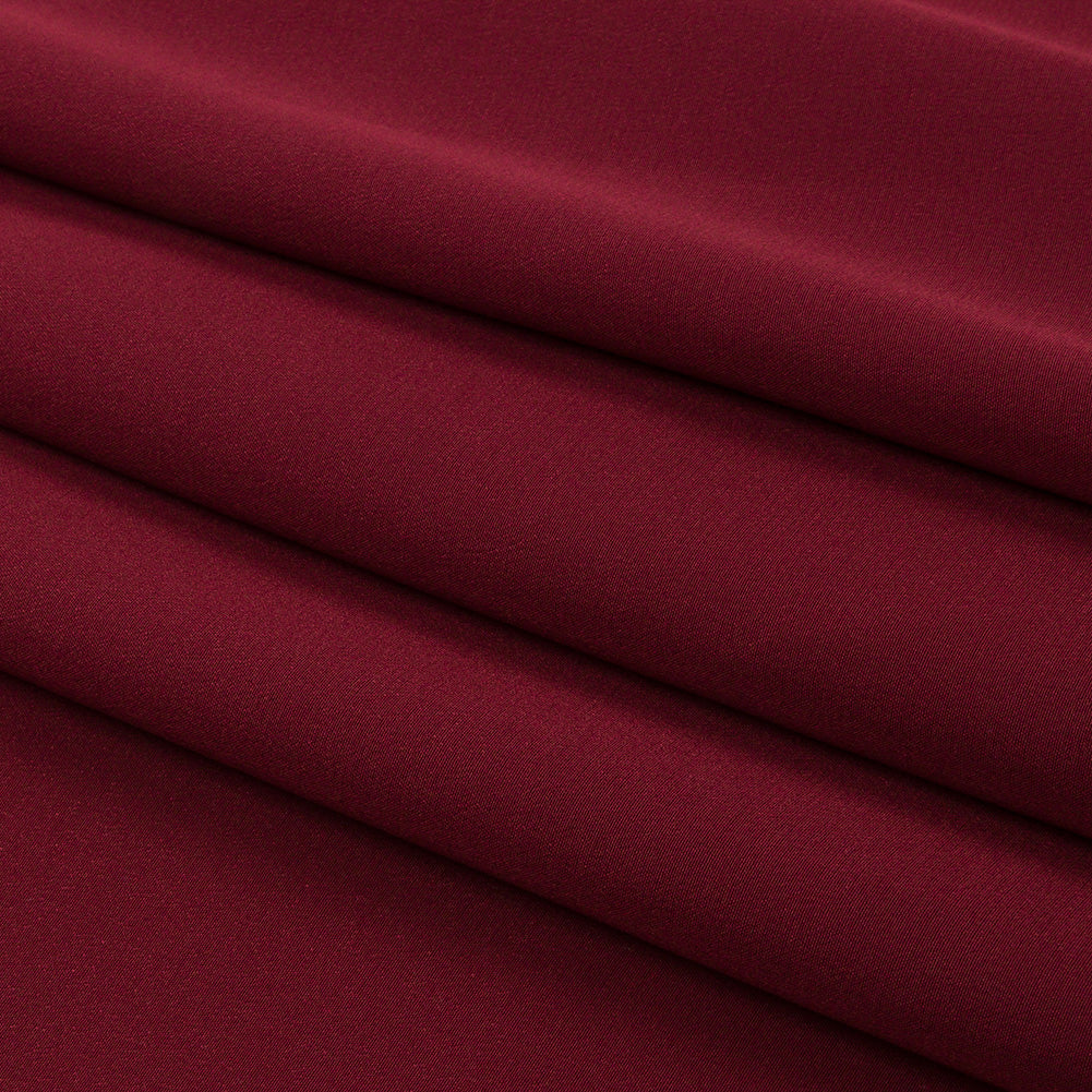 Silk Crepe de Chine - Port - Premium Collection - Folded