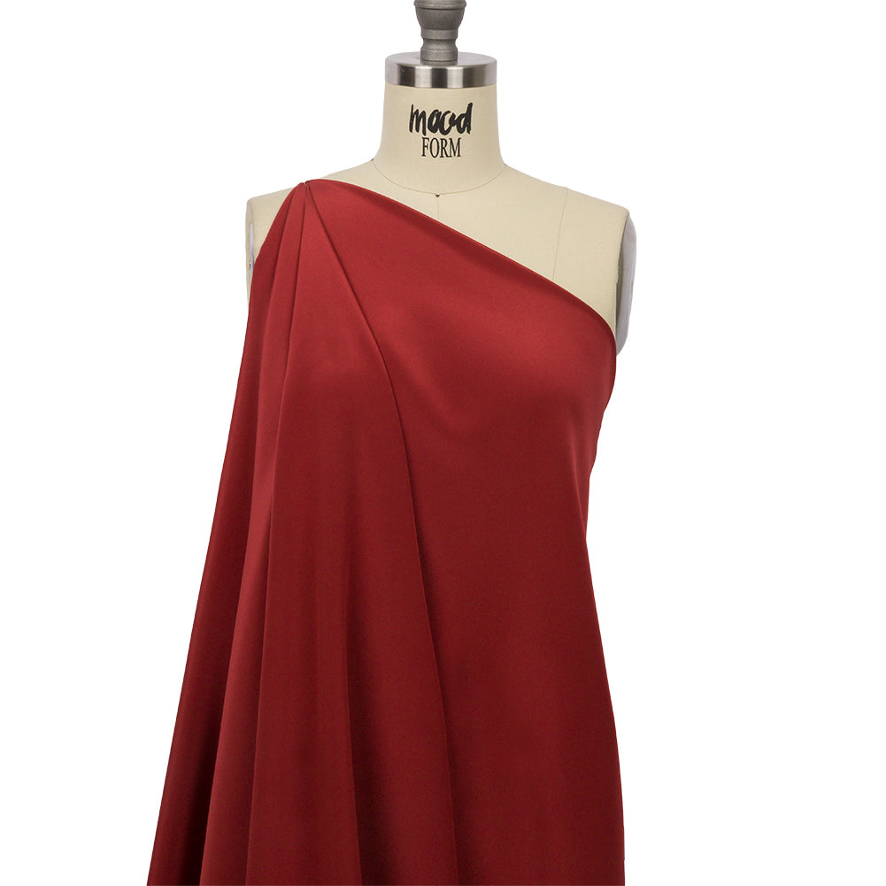 Silk Crepe de Chine - Rust - Premium Collection - Drape