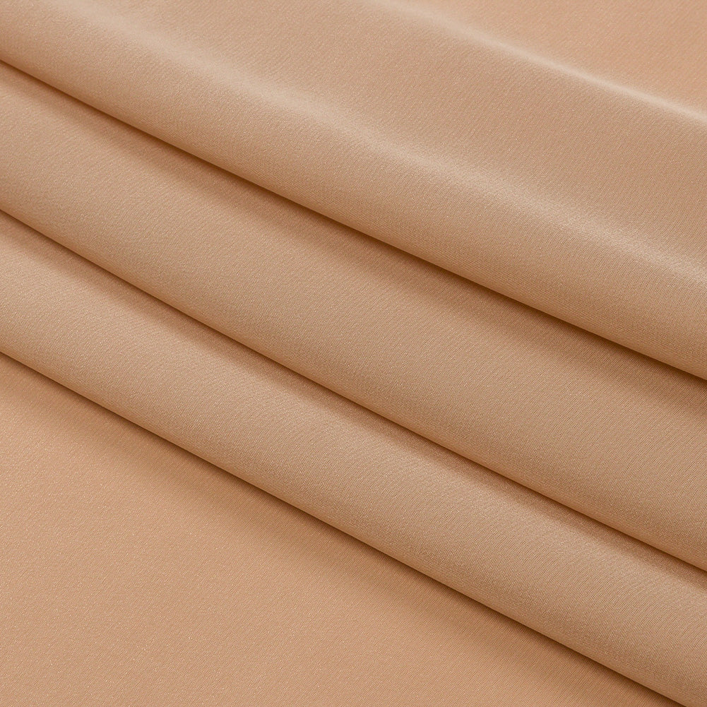 Silk Crepe de Chine - Toasted - Premium Collection - Folded