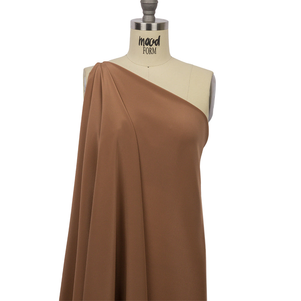 Silk Crepe de Chine - Light Brown - Premium Collection - Drape