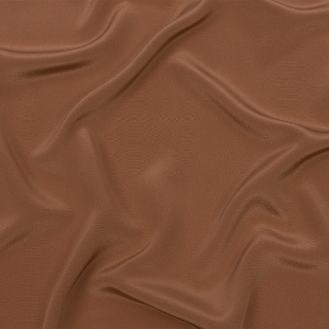 Silk Crepe de Chine - Light Brown - Premium Collection