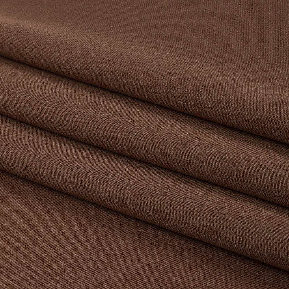 Silk Crepe de Chine - Cappuccino - Premium Collection - Folded