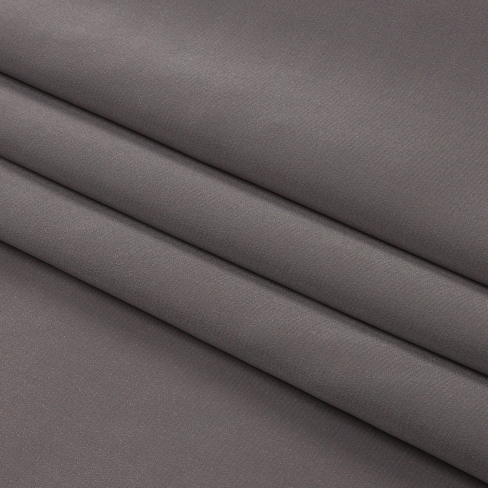 Silk Crepe de Chine - Silver - Premium Collection - Folded