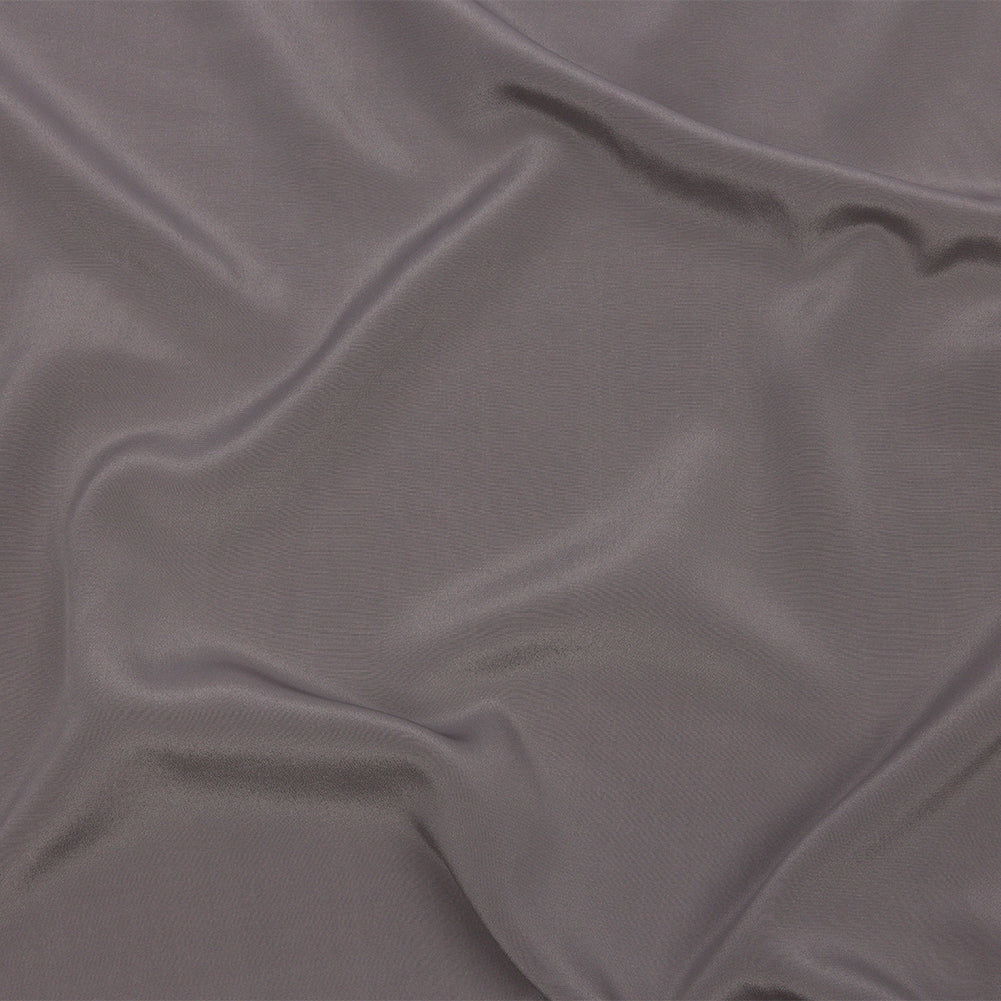Silk Crepe de Chine - Silver - Premium Collection