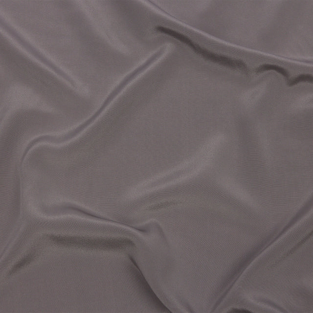 Silk Crepe de Chine - Silver - Premium Collection