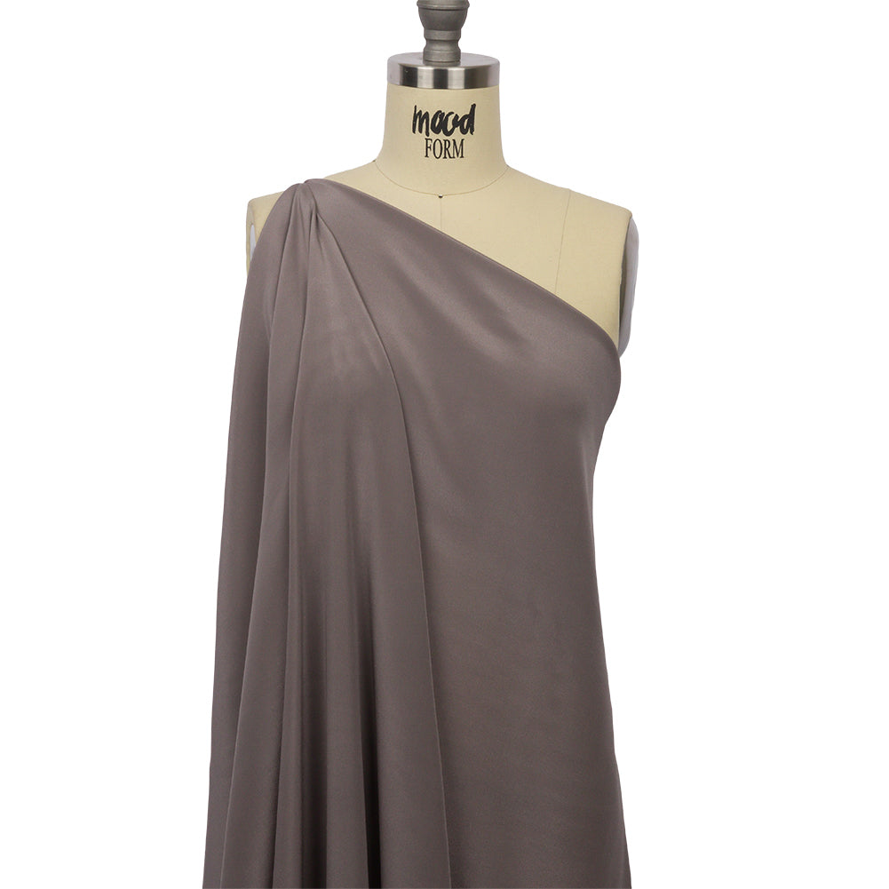 Silk Crepe de Chine - Dark Silver - Premium Collection - Drape