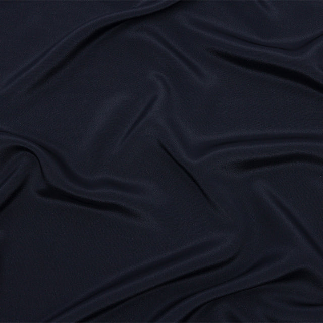 Silk Crepe de Chine - Midnight - Premium Collection