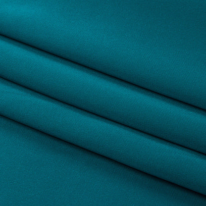 Silk Crepe de Chine - Deep Teal - Premium Collection