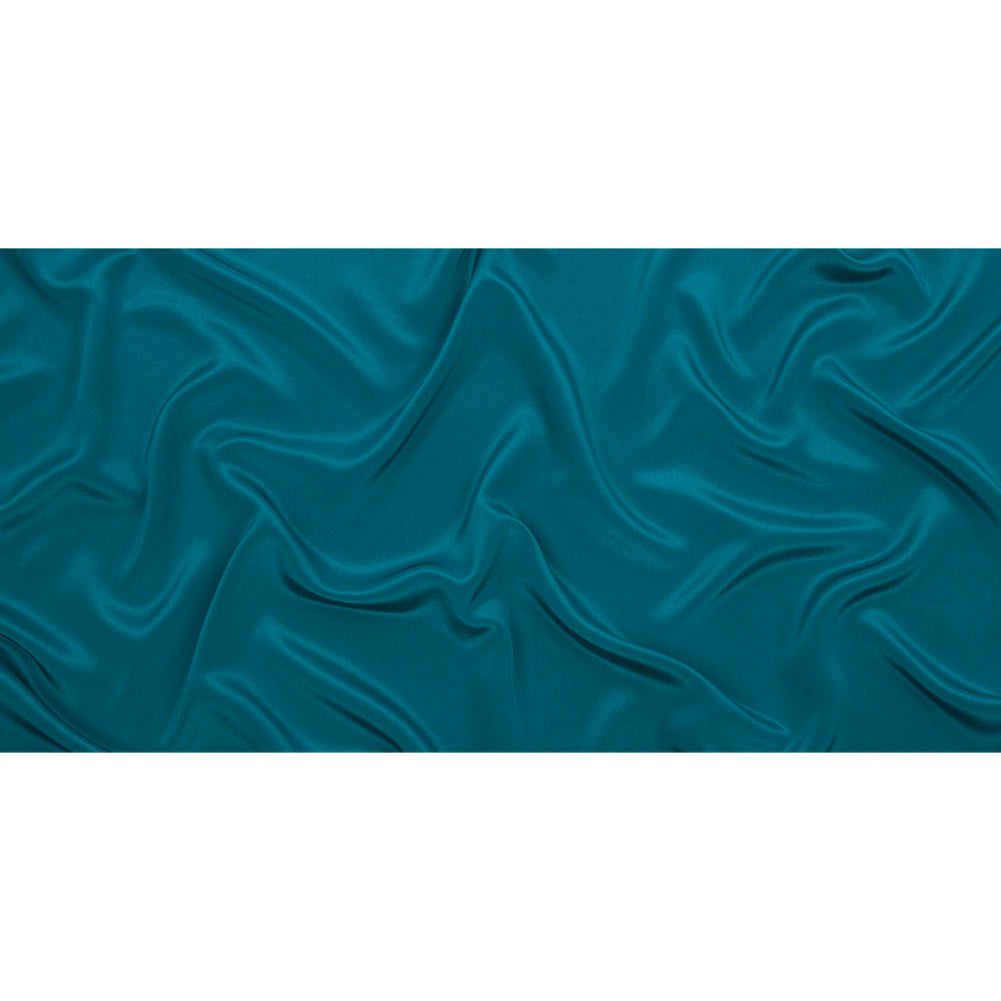 Silk Crepe de Chine - Deep Teal - Premium Collection - Full