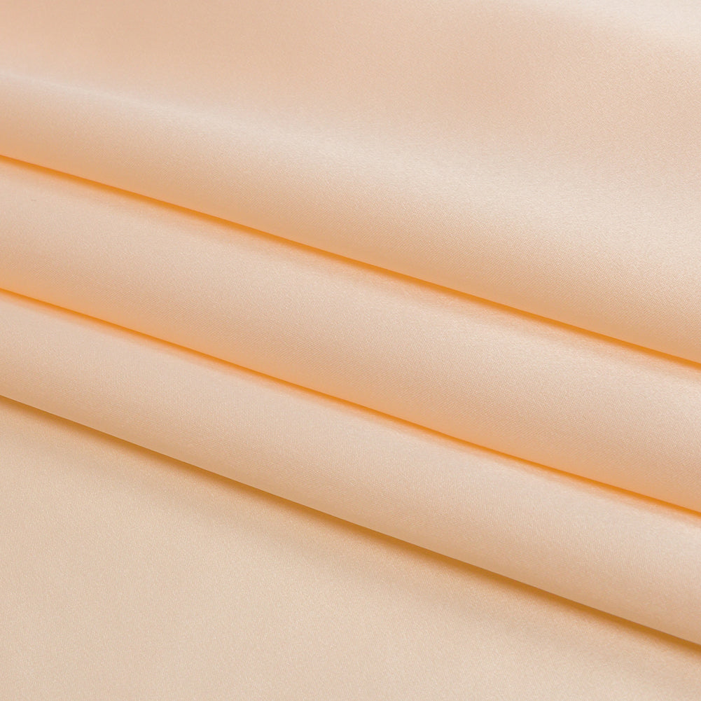 Stretch Silk Charmeuse - Nude - Premium Collection - Folded