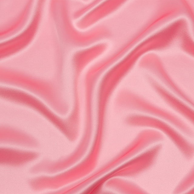 Stretch Silk Charmeuse - Candy Pink - Premium Collection
